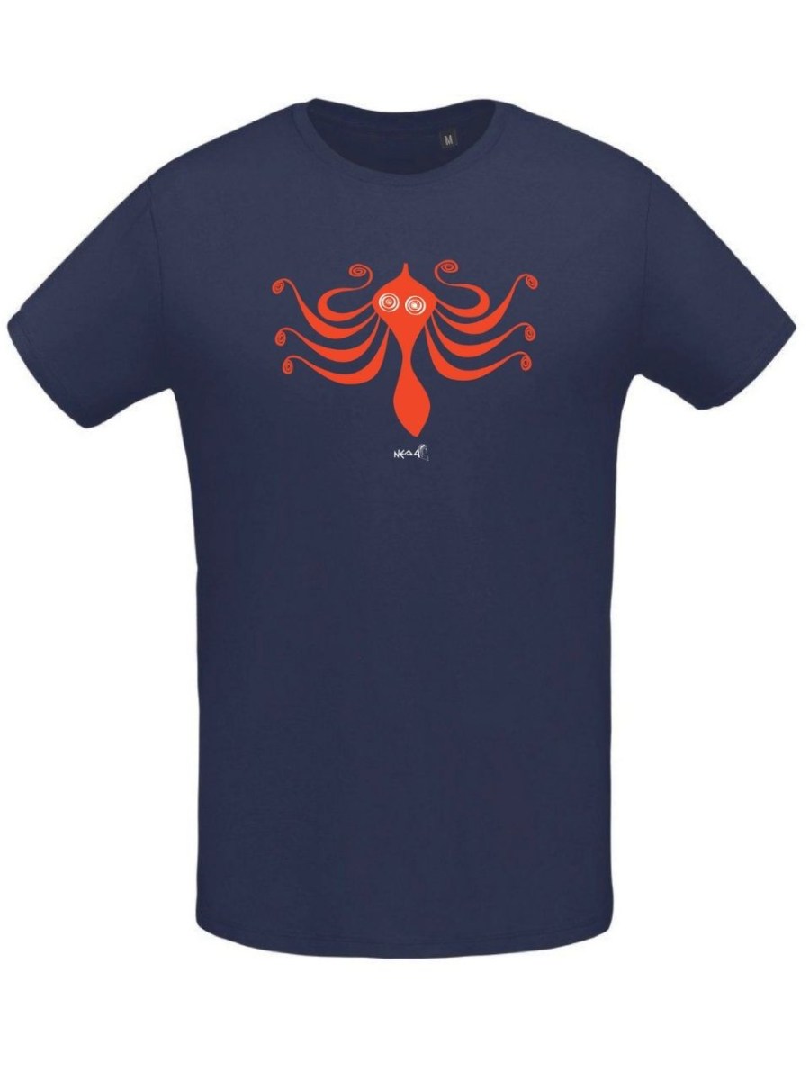 TSHIRT ΜΠΛΕ ΧΤΑΠΟΔΙ